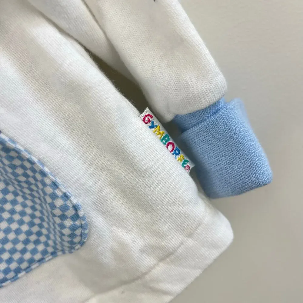 Vintage Gymboree Polar Bear Paw Print Cardigan XS 9-18 Months NWT